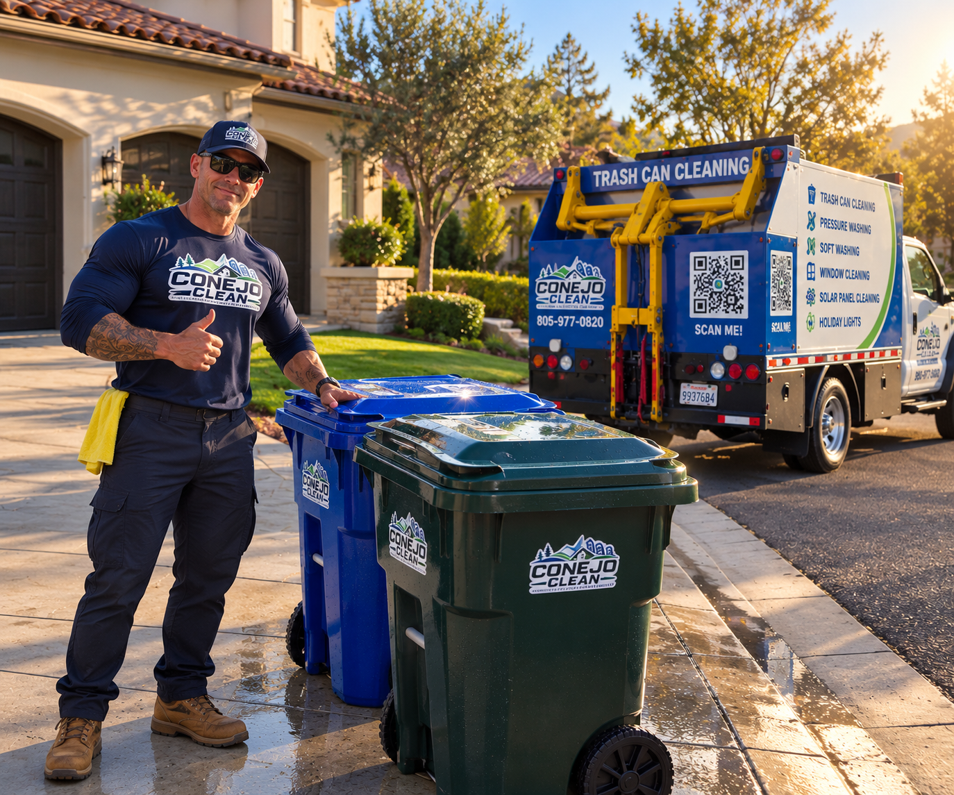Clean Cans. Delivered.